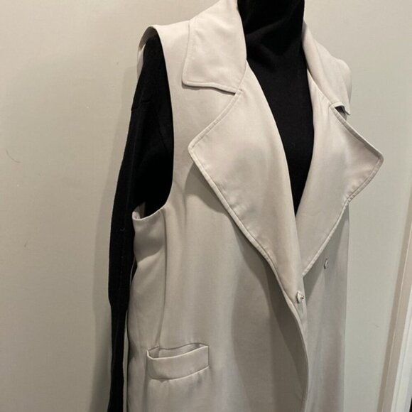 Oat + Fort Jacket Sleeveless Vest Size Medium - Picture 7 of 13